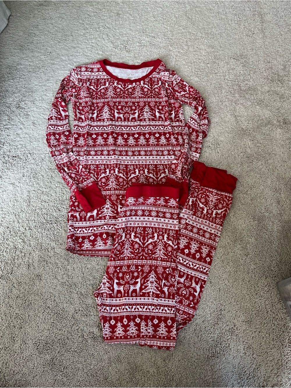 Little Sleepies Kids Christmas Pajama Set
